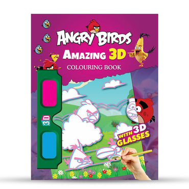 3D Coloring Books The Angry Birds The Stationers